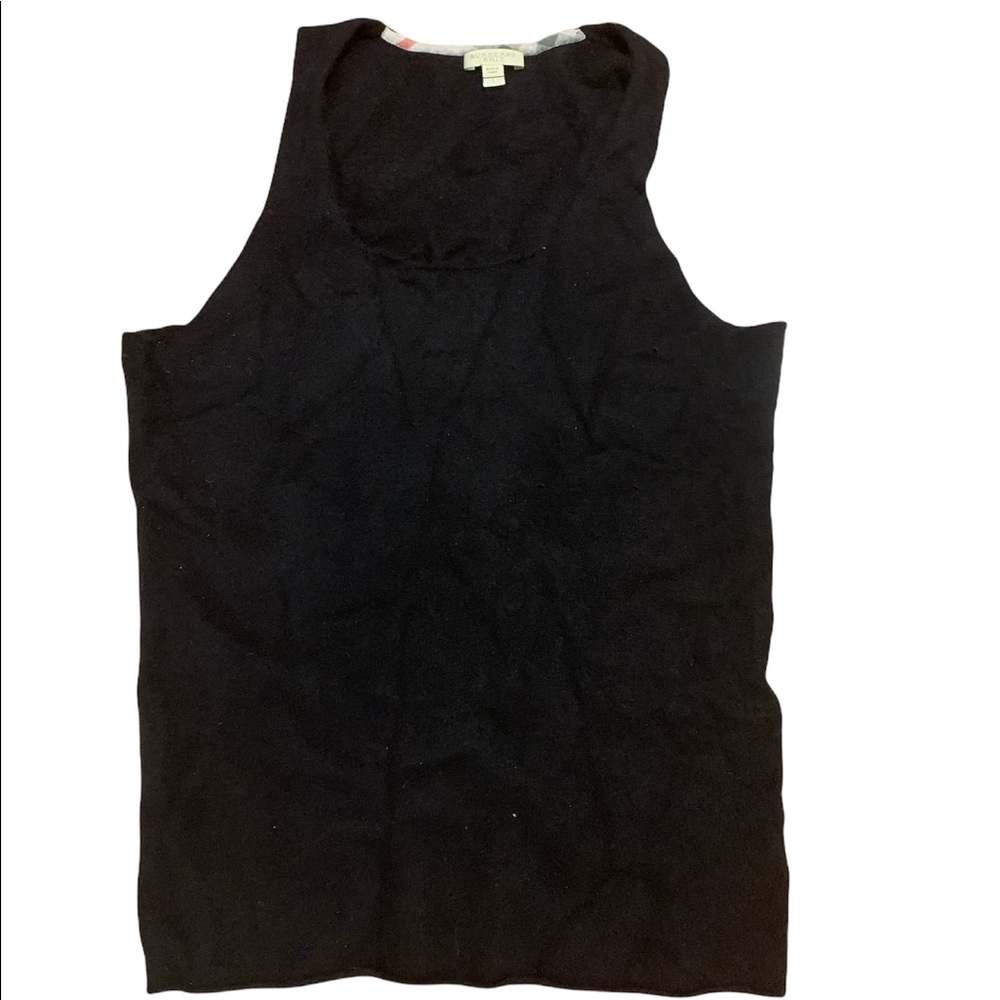 Burberry Brit 100% Cashmere sleeveless top